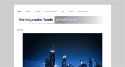 Desktop Screenshot of edgewaterfunds.com